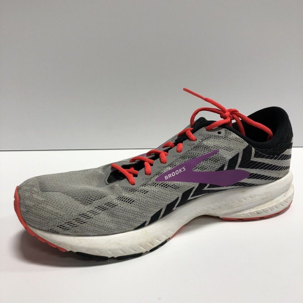 Brooks Women’s Launch 6, Running Shoes-Gray, Size 9.5M